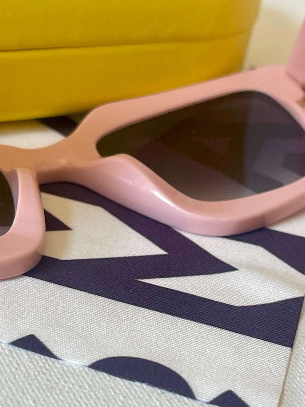 NIB MARC JACOBS MARC 774/S 35J90 PINK FULL RIM DARK GREY SHADED SUNGLASSES - Picture 12 of 12